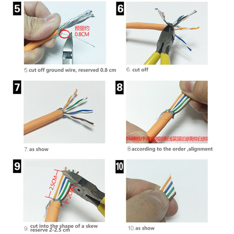 Hạt mạng RJ45 cat6A FTP NOVA chống nhiễu CC-01-00017